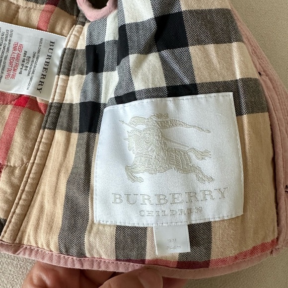 Burberry baby girl quilted fall jacket - Picture 5 of 8